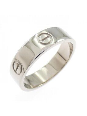 Cartier Love Ring White Gold